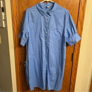 Old Navy Blue Midi Dress